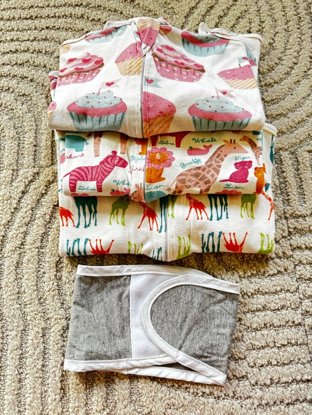 Sleeping Baby Zippadee-Zip sleep sack- with snuggle strap